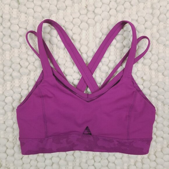 Lululemon Run For Days Bra Regal Plum Sz 4 - Picture 5 of 7